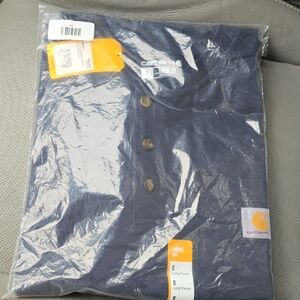 Carhartt Dark Blue Henley Shirt